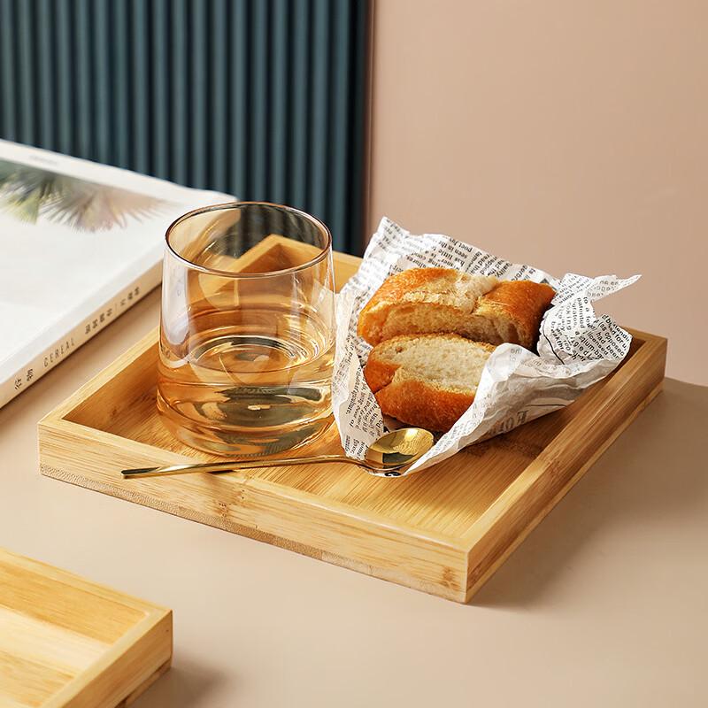 OLOEY Japanese Bamboo Tea Tray