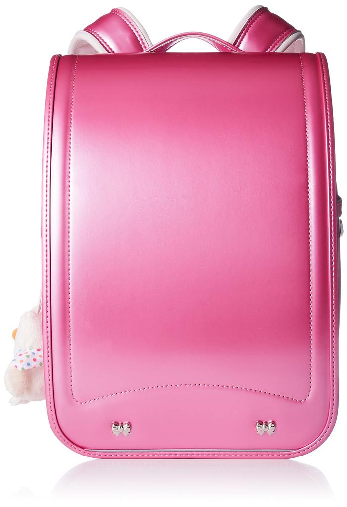 Fuwarii 2022 Fuwarii School Backpack for Crown Pearl A4 Size Dress-Up Girls, Set, Pink,