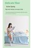 Cool Silk Pure Color Summer Quilt - Lightweight, Machine Washable, Thin Blanket for Air Conditioning