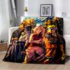 Coperta in Flanella 3D N-Naruto Cartone Animato Anime I-Itachi Morbida Calda Coperta Plaid per Camera da Letto Soggiorno Letto Viaggio Campeggio Picnic Bambino