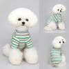 Cotton Rainbow Pet Sweater Spring and Autumn Small Dog and Cat Clothing