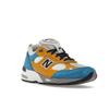 Sneakersnstuff X New Balance 991 Made In England Blue Yellow Men Sneakers Orange White Grey M991EF
