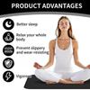 90x60CM/40x60CM Portable Earth Connected Release Electrostatic Yoga Mat Improving Sleep Grounding Mat