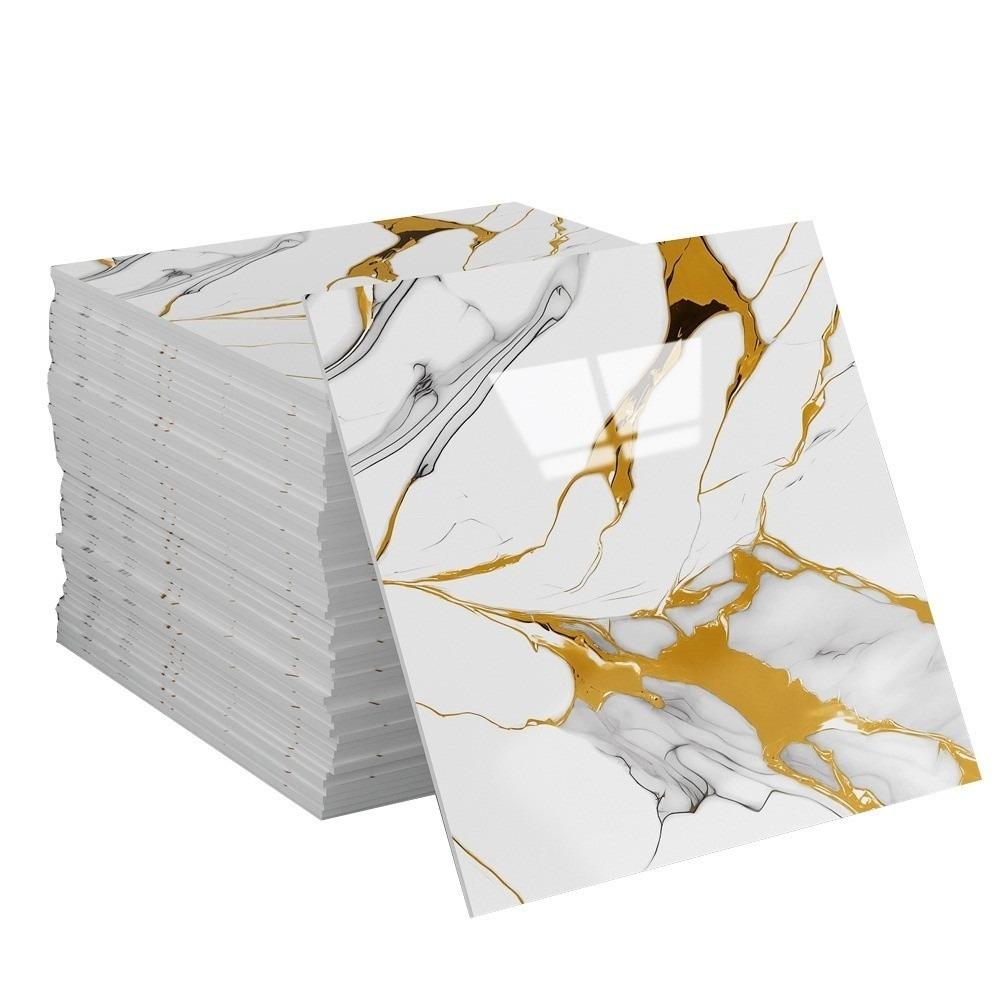 10pcs Peel and Stick 3D Foam Wall Sticker Self Adhesive Background Wallpaper  Room Decor