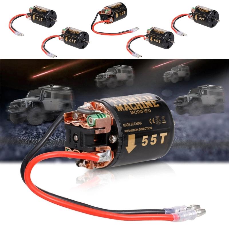 RC Motor 540 Brushed Waterproof Motor for 1/10 RC Crawler Car Axial SCX10 AXI03007 90046 TRX4 D90 Monsters Truck