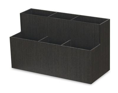 TATSU-CRAFT Bosk Fernbedienungsständer BK Schwarz (Wird in einer Geschenkbox geliefert) - Fernbedienungsaufbewahrung, Fernbedienungshalter, Stilvoll, Make-up-Pinselhalter