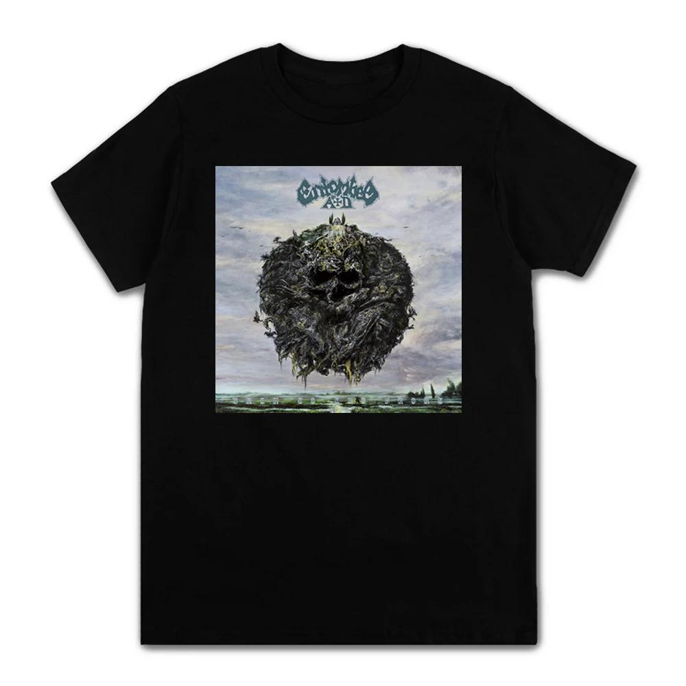 2023 Arrived T Shirt Death Metal Entombed Left Hand Path Album Vintage Print tshirts 100% cotton Short Sleeve Top Tees
