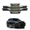 For MG HS 2024 2025 Car Accessories Door Sill Scuff Plate Cover Trim Auto Exterior Threshold Pedal Protector Styling Stickers