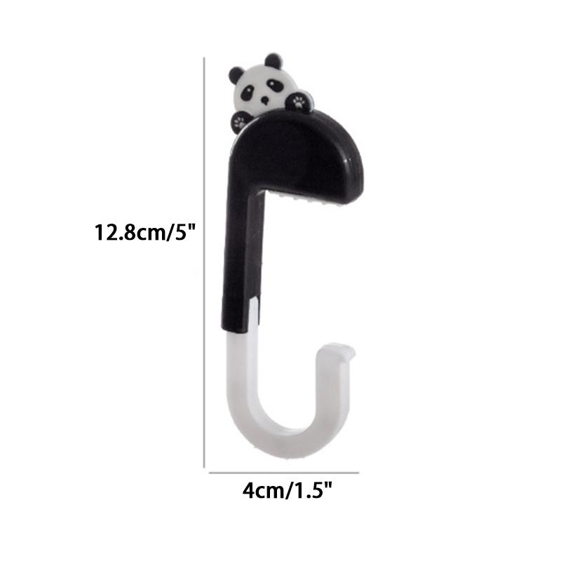 Travel Portable Plastic Bag Cute Animal Hook For Hanging Decorative Table Purse Bag Hooks Wall Hanger Holder Handbag Hanger