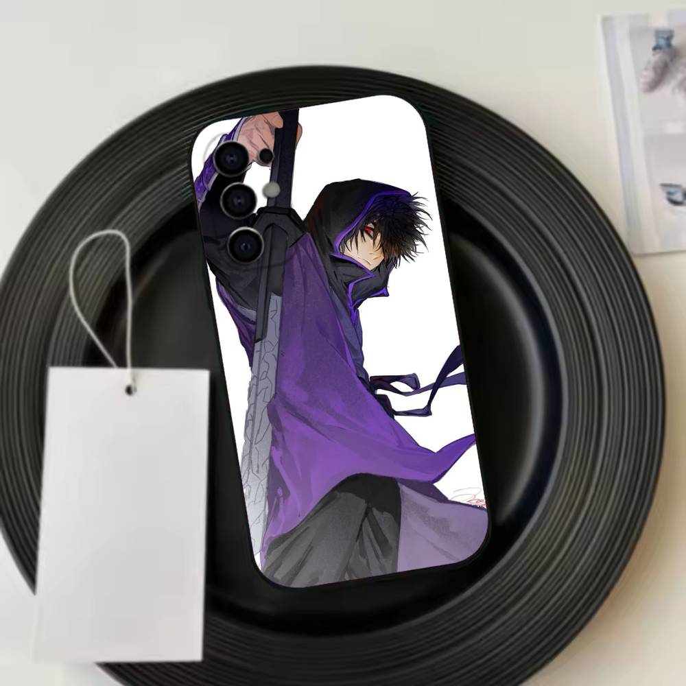 Scissor Seven anime   Phone Case Black Silicone Soft For Samsung S25,S24,S21,S22,S23,S30,Ultra,S20,Plus,Fe,Lite