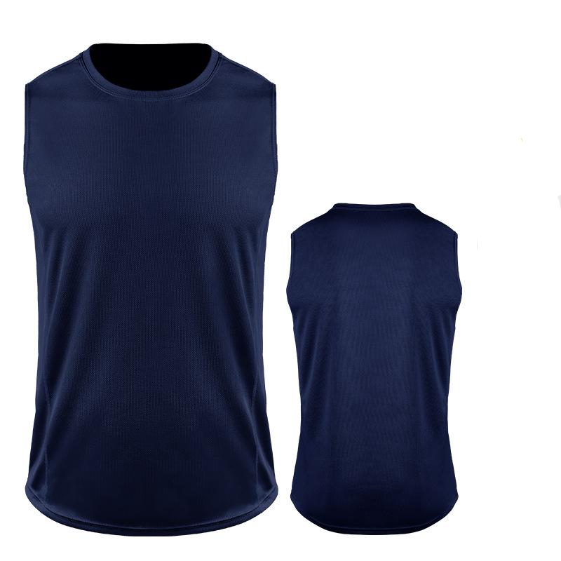 Pánské tílko na běhání do posilovny bez rukávů Joggerová tílka Tréninkový badminton Prodyšné Sportovní rychleschnoucí tričko S M L XL XXL 3XL 4XL