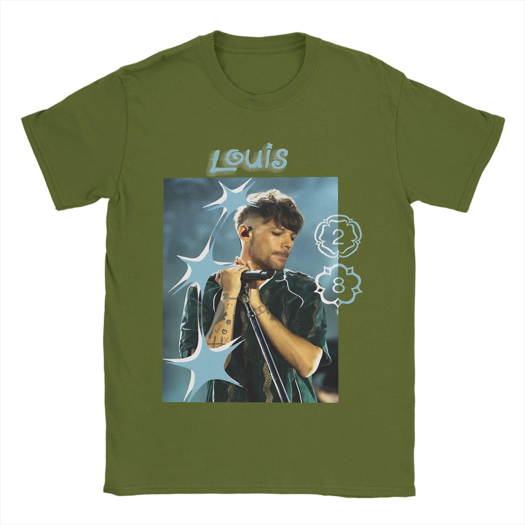 Футболка Louis Tomlinsons Lemonade Tour 2025 для мужчин и женщин, с принтом, 100% хлопок 4XL