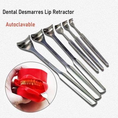 Zahnimplantat Desmarres Lippenhalter Wangenhalter Mundöffner Edelstahl Autoklavierbares zahnärztliches kieferorthopädisches Instrument