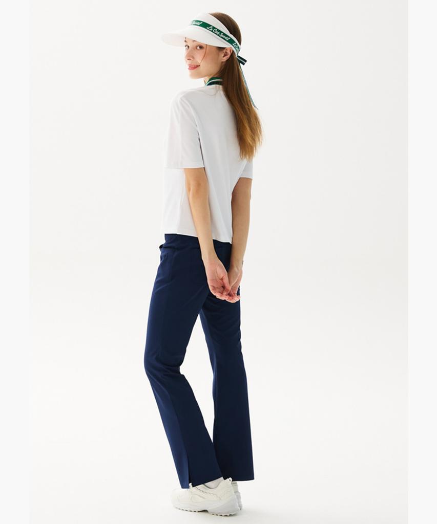 LECOQ GOLF Women'S Summer Bootcut Perfect Pants _Navy Gr122Lpt33