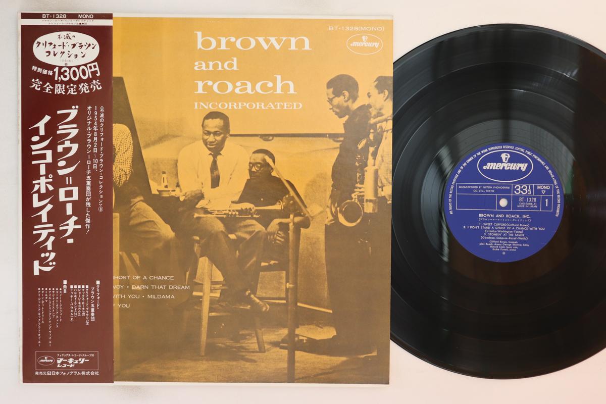 

LP Record CLIFFORD BROWN - Brown & Roach Incorporated BT1328 MERCURY 1974 Japan Obi Jazz