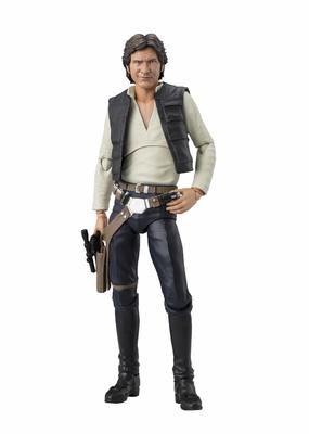 BANDAI SPIRITS Star Wars Episode New Hope Han Solo A New 150mm Painted Movable Figure S.H.Figuarts 4/A -Classic Ver.-(STAR WARS Hope) Approx. PVC&ABS