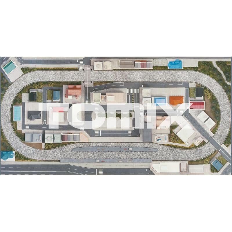 

TOMYTEC TOMIX N gauge panoramic mat town 8192 model train supplies