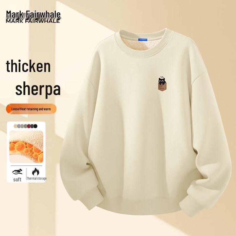 

Mark Fairwhale Men s Heavyweight Lamb Wool Fleece Sweatshirt XL