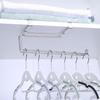 Sturdy and Durable Stainless Steel Kitchen Over Door Roll Paper Holder Paper Towel Rack Hanger