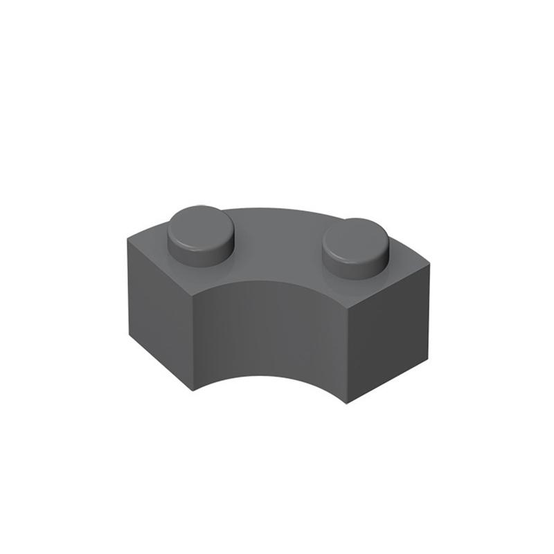20PCS MOC Parts 3063 85080 Brick Round Corner 2x2 maccheroni mattoni compatibili fai da te Assmble Building Blocks particella Ki