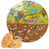 BOPPI, Round Puzzle 58 Cm - Dinosaurs, 150 Pieces