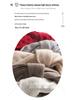 Versatile Unisex Cashmere Scarf: Dual-Use Shawl & Knitted Snood for Couples – Warm, Stylish, Neck Protection with Hollow Design.