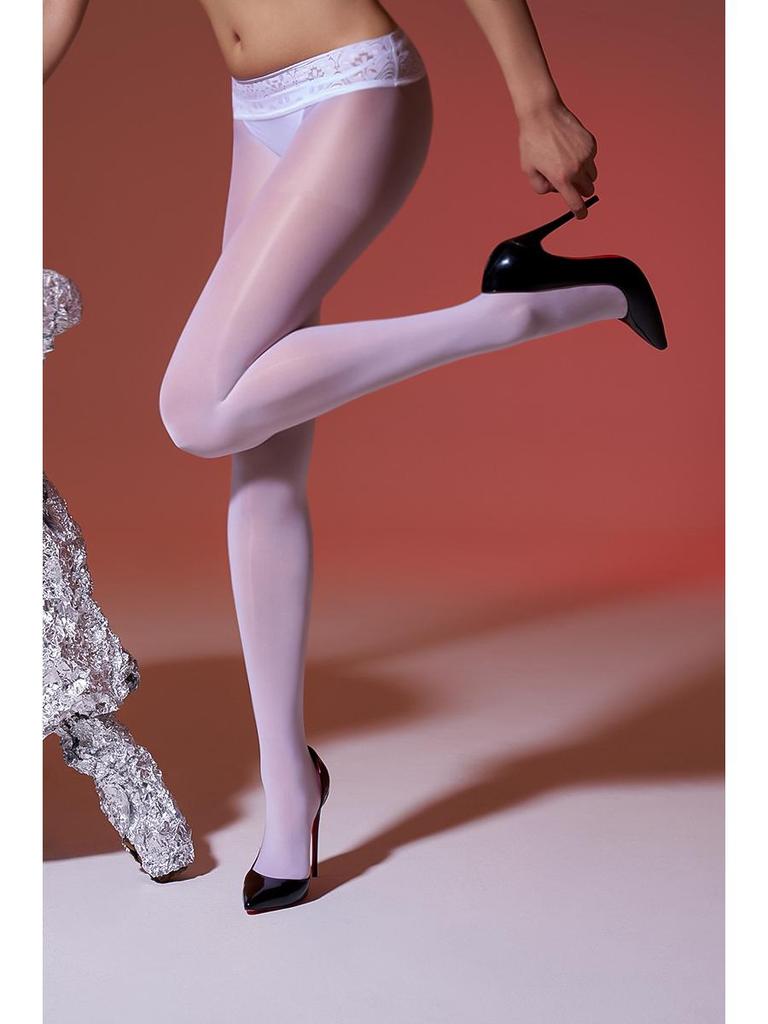 360 Glossy Low-Waist Seamless Leggings: 912-Needle Lace, Open Crotch, Women's Anti-Hook Stockings with Horse Oil Finish.