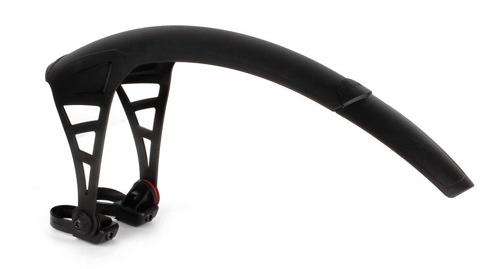 Zefal Mudguard NO MUD Bicycle Small Width 65mm Compatible with Wheels 190g 2440 Black/Black 26"