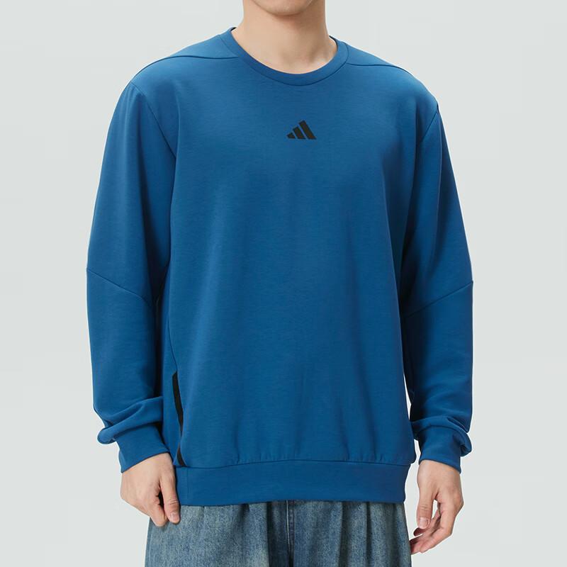 Adidas Sports Running Training Casual Crew Neck Sweatshirt Men sweatshirt KA4820