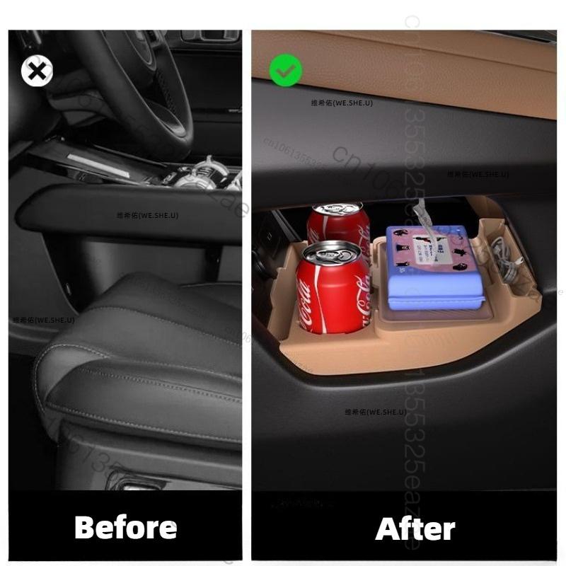 For Geely Monjaro L 2026 2025 Auto Interior Central Control Lower Storage Box Organizer Tray Car Accessories Stowing Tidying