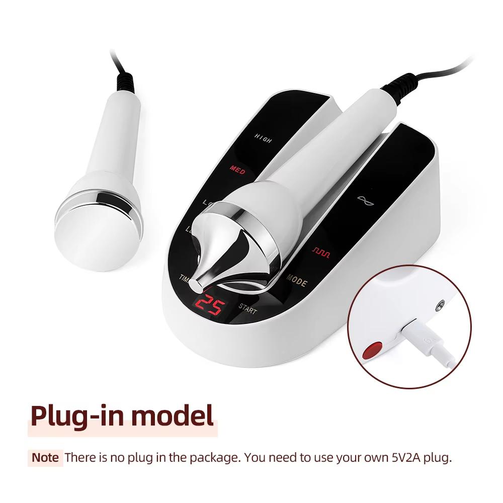Ultrasound Skin Care Beauty Machine, High-Frequency Ultrasonic Face & Eye Massager for Women, Anti-Aging Skin Tightening Home SPA Device