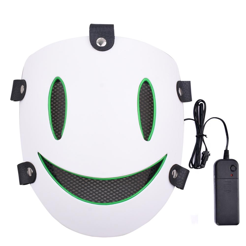 White Sky Invasion Anime Killer Leuchtende Gesichtslose Maske