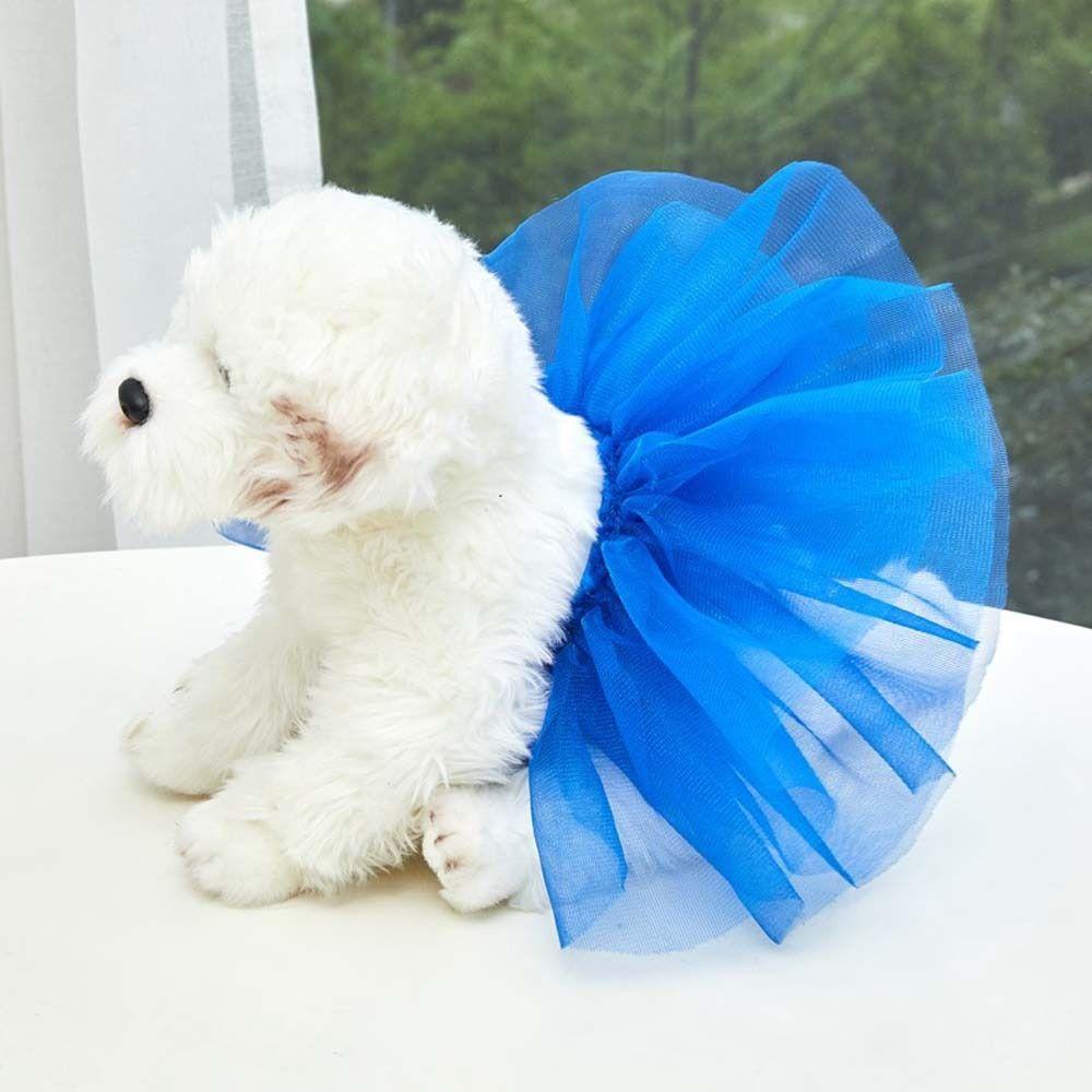 Lace Puppy Pet Costume Apparel For Small Medium Dog Dog Dress Dog Skirts Pet Supplies Puppy Clothes