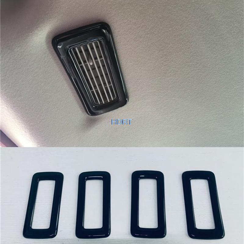 Car Central Control Window Control Panel Air Vent Outlet Water Cup Frame Trim For Nissan Serena C28  + Interior Accessories