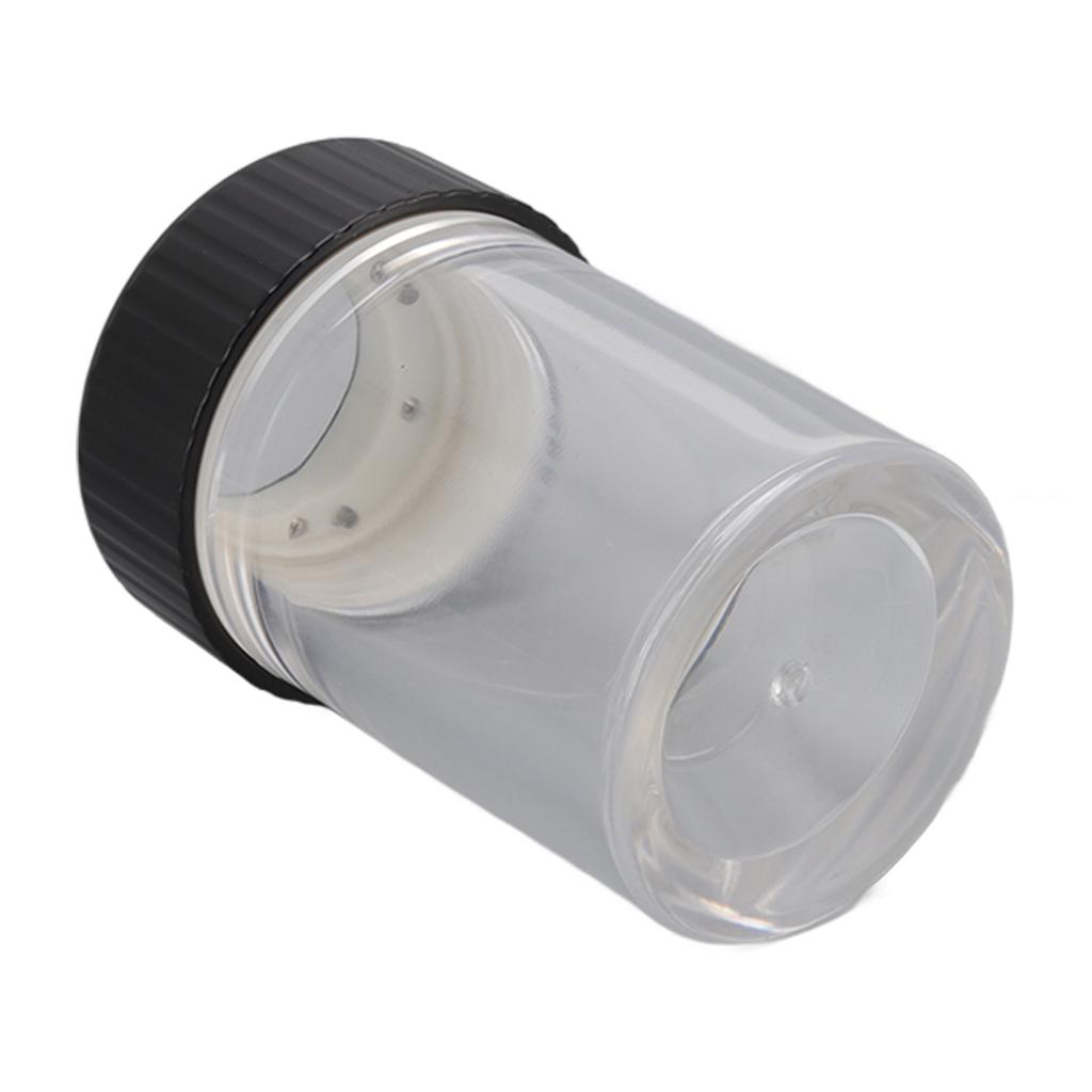 Magnifying Viewing Jar Multifunction Waterproof Magnifying Glass Storage Jar with LED Light for