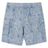 Short pour enfants avec cordon de serrage bleu foncé 92/104/116/128/140