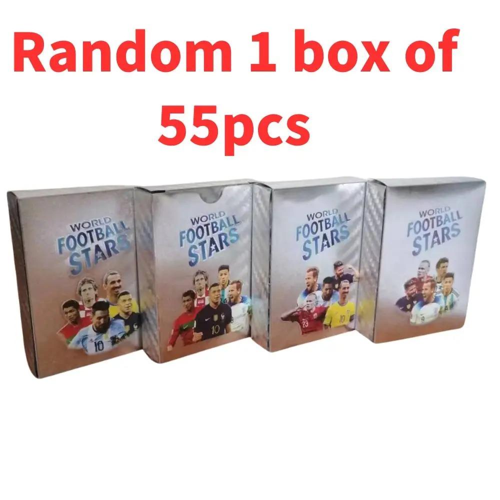Football Star Card Box Soccer Star Collection Footballer Limited Fan Cards Kids Gift Drop Shipping