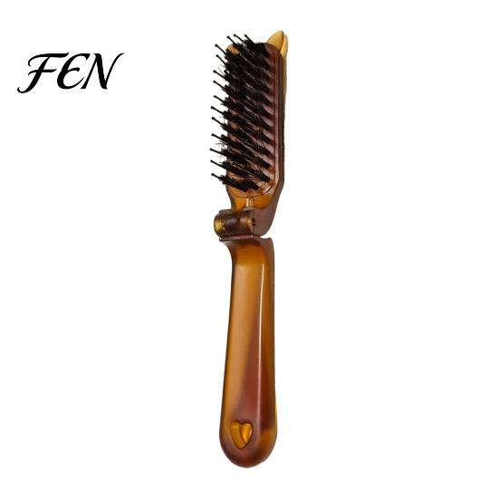 Boar Bristle Brush 1/2/3Pcs Foldable Hair Brush, Men Women Detangling Daily Use Styling Portable Travel Comb for All Types
