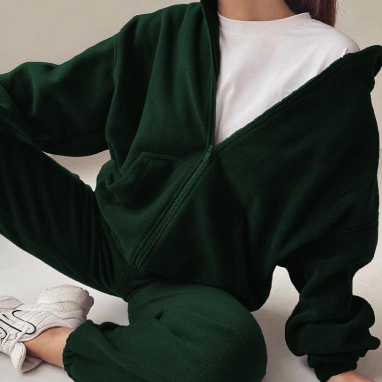 Women Casual Fashionable Sports Sweatshirt Suit