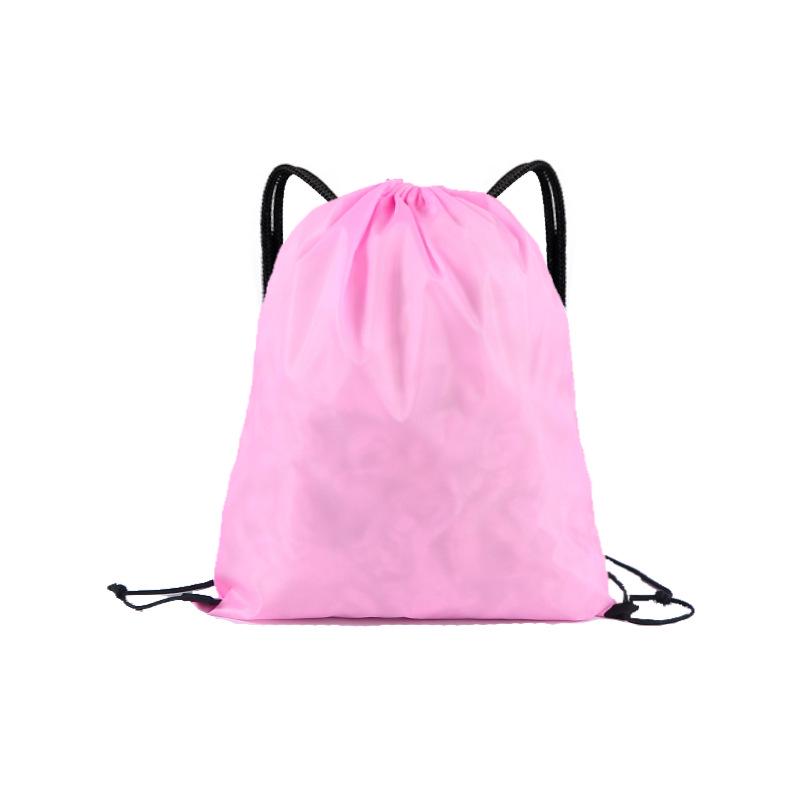 Waterproof Polyester Toy Drawstring Bag - Outdoor Sports Storage Backpack