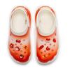 Crocs Crush Clog REGO Hot Dog Strawberry Fudge Vitality Detachable Accessories Hole Shoes Unisex Bone White Red