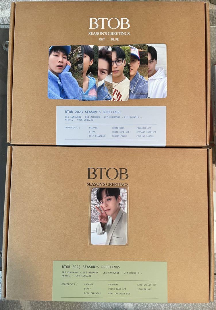 

[USED] BTOB 2023 Seagreen 2-piece set with bonus trading card