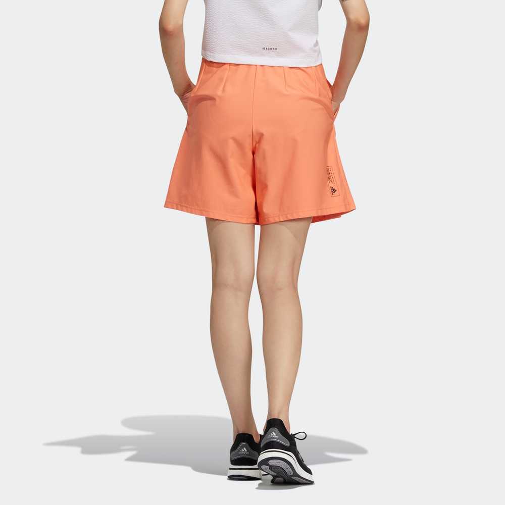 Adidas Tech Shorts Wv Women Shorts Coral-Pink GP0648