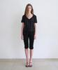 NOT YOUR ROSE Gabrielle Capri Pants (Black)