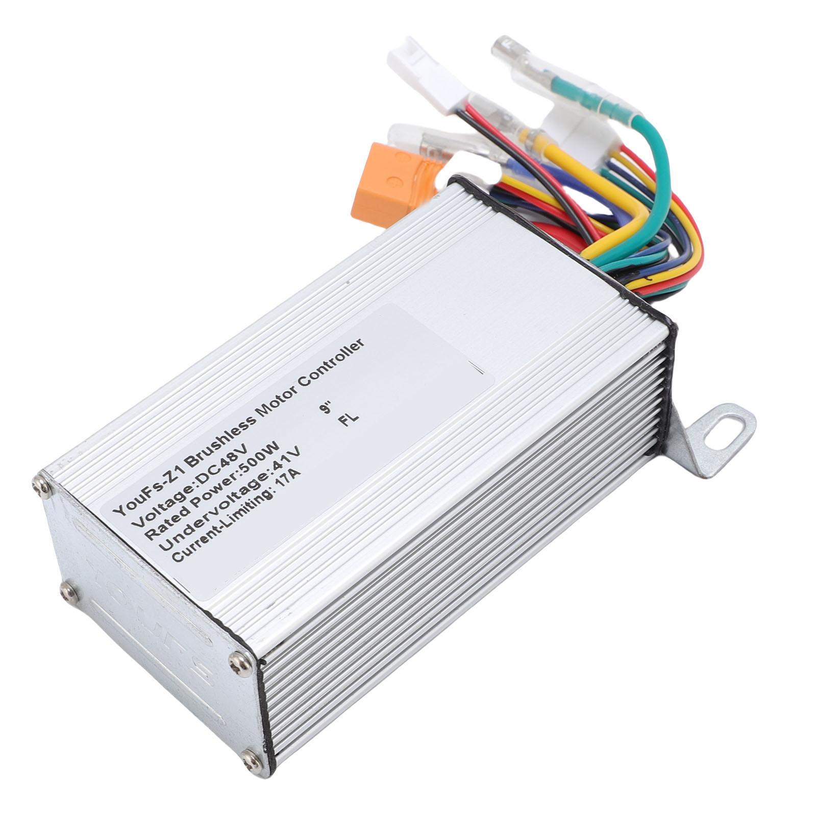 

Контроллер электросамоката 17А Алюминиевый Универсальный Контроллер скорости двигателя для 10-дюймового электросамоката 500 Вт Модификация