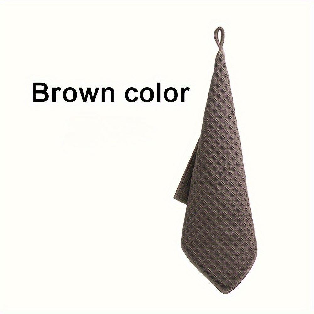 

Итальянская Кофемашина Полотенцедержатель Вафельная Сетка Впитывающая Салфетка для Чистки Магазин Чайных Машин Впитывающее Полотенце Без Выпадения Ворса с Петлей для Подвешивания