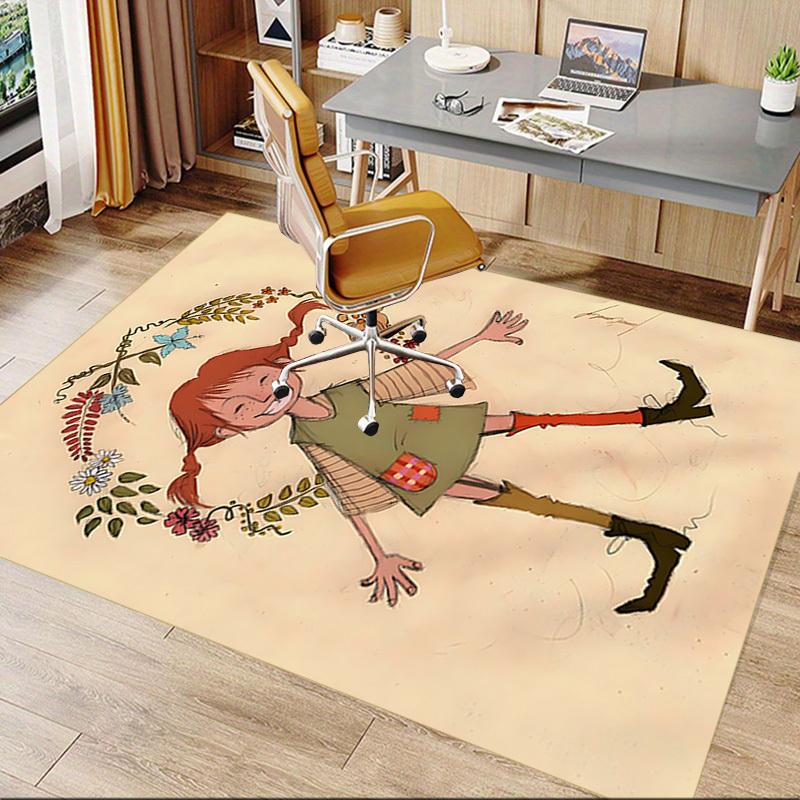 1PC flower girl Extra Large Non Slip Floor carpet, Office, family, bedroom, Studio Large Area Rug Indoor Rugs