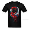 Retro Dj Headphones T Shirt Graphic Streetwear Short Sleeve ONeck Harajuku Music Techno TShirt Funny Unisex Clothing For Ladies