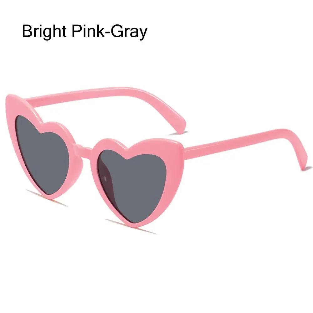 1Pc Retro Love Heart Shaped Sunglasses For Women Fashion Love Heart Sunglasses Uv400 Protection Eyewear Goggle