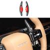 For Hyundai Santa Fe MX5 2024 2pcs Real Carbon Fiber Steering Wheel Shift Paddle Wheel Shifter Extension LHD/RHD